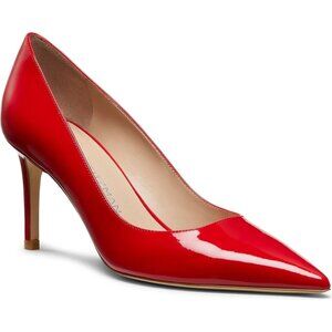 Stuart Weitzman Red Patent Leather Pumps – Size 6